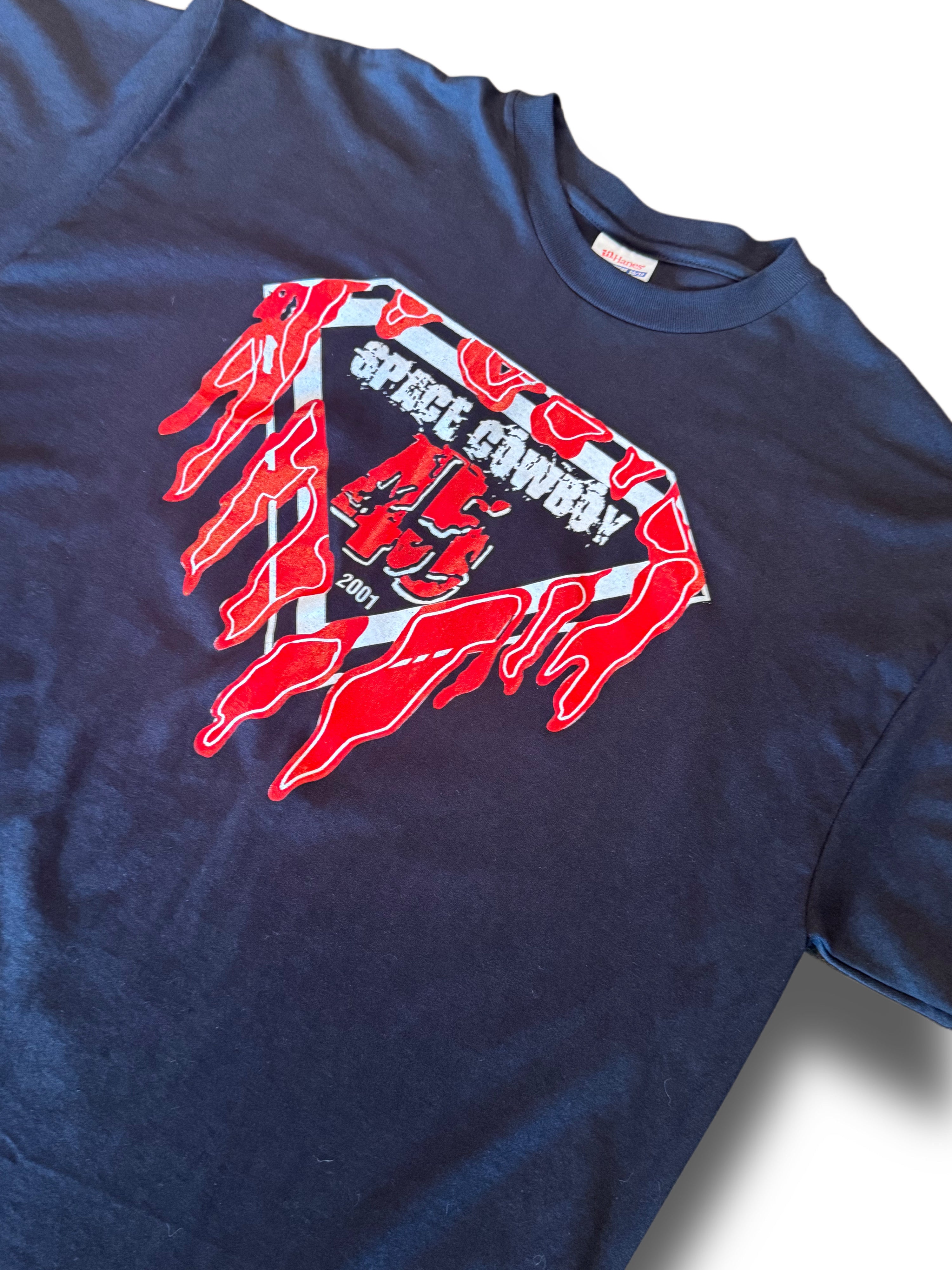 VTG (Space Cowboy) Wrestling 2001 T-shirt