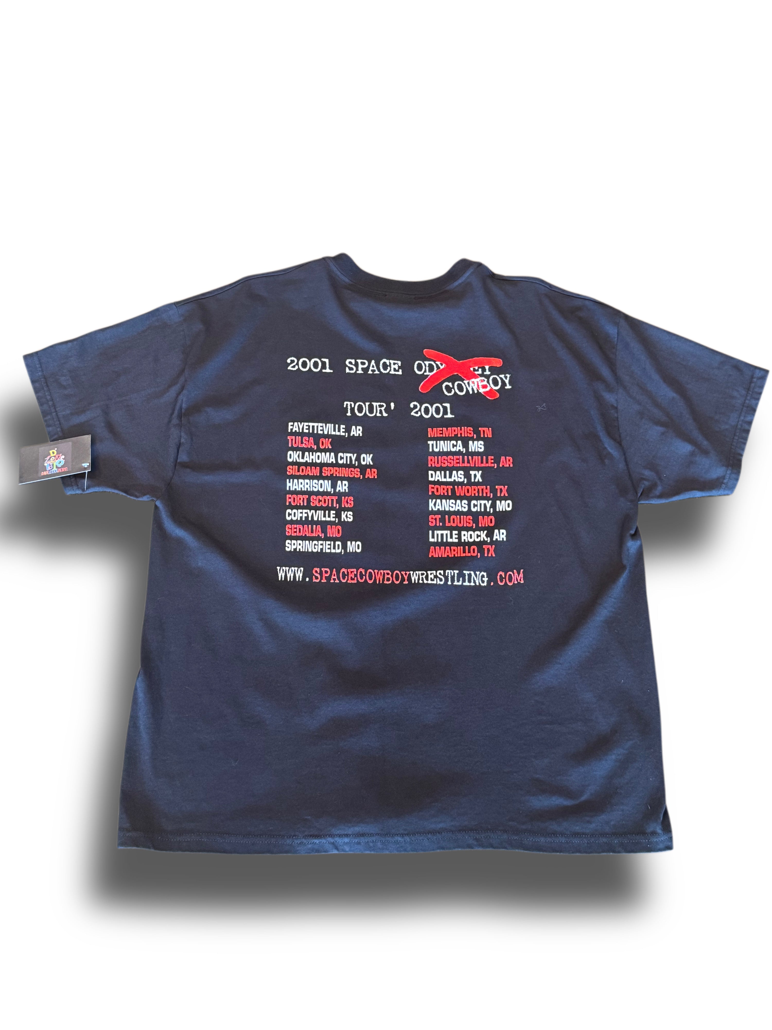 VTG (Space Cowboy) Wrestling 2001 T-shirt