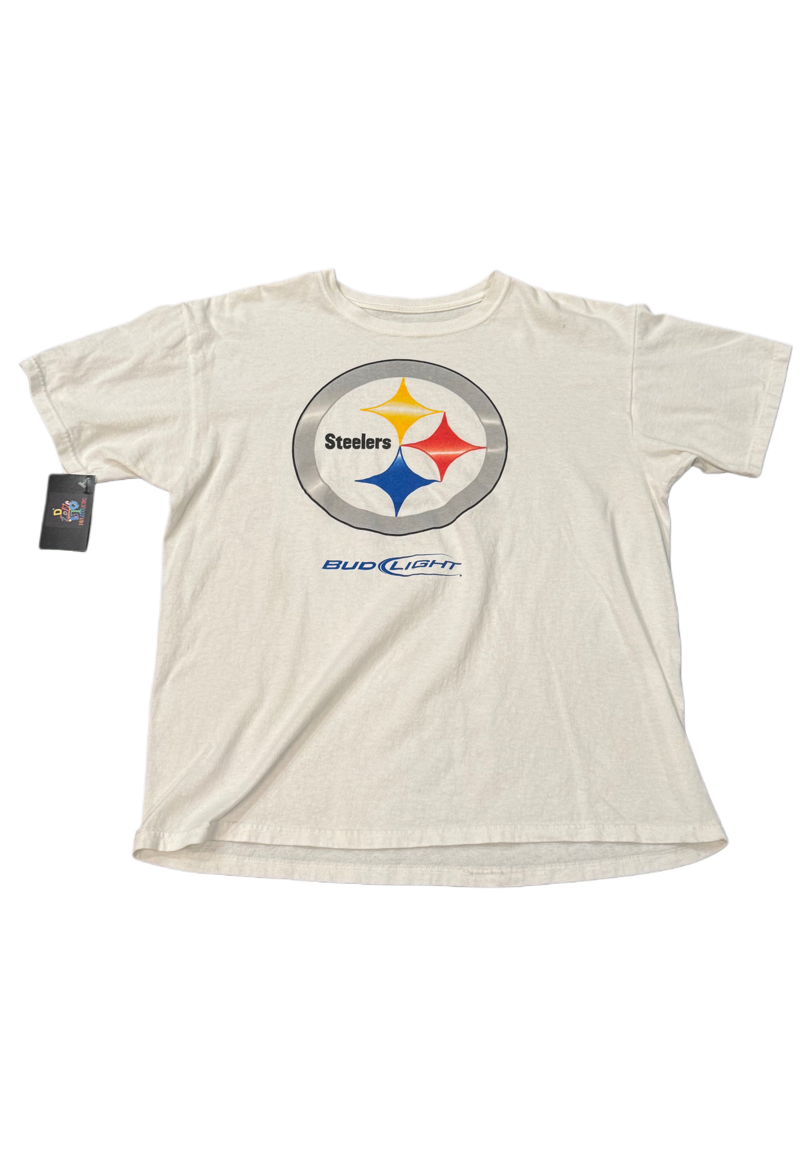 VTG Steelers T-Shirt Borad Light