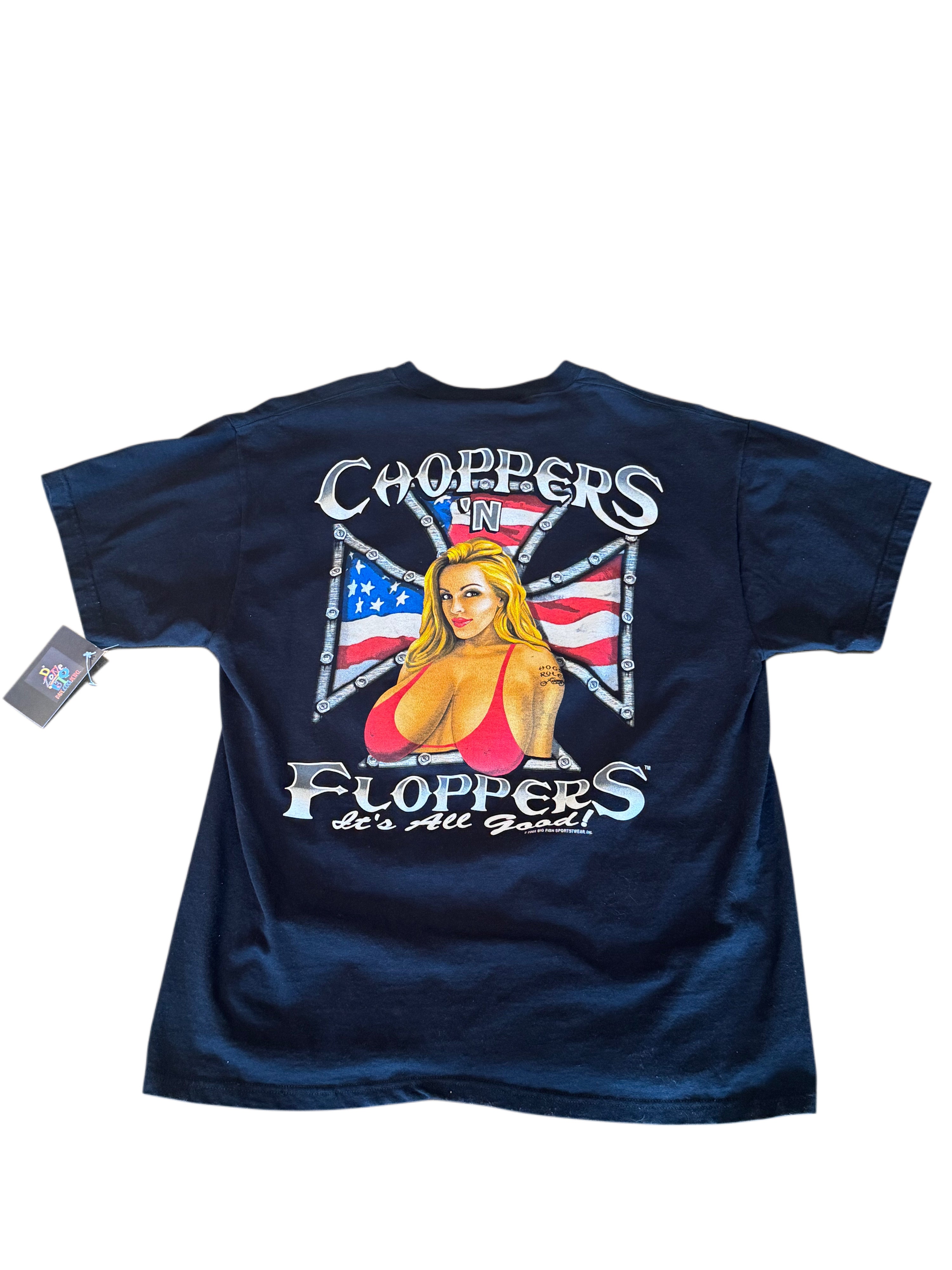 VTG Choppers 'N Floppers T-shirt