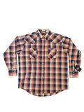 VTG Plains Western Wear Pearl Snap Down