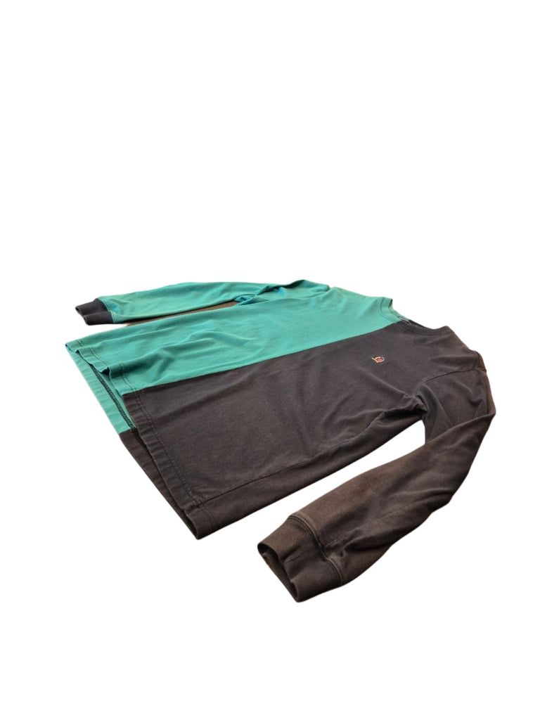 VTG green & black tommy tee size L