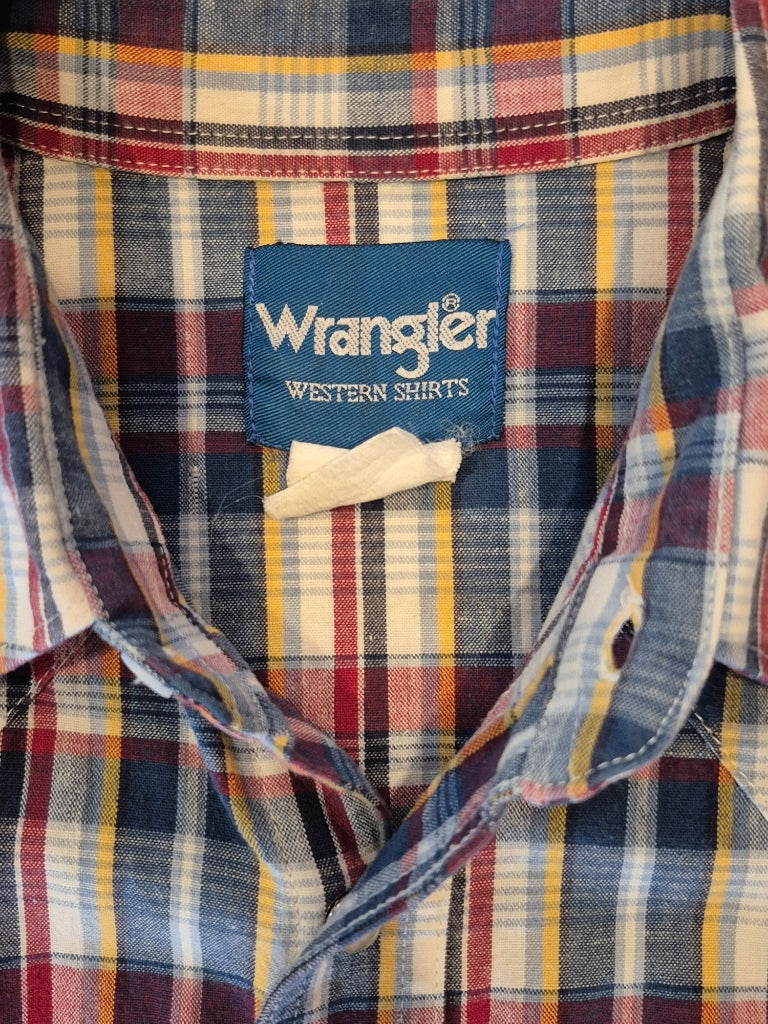 VTG Wrangler Pearl Snap Down