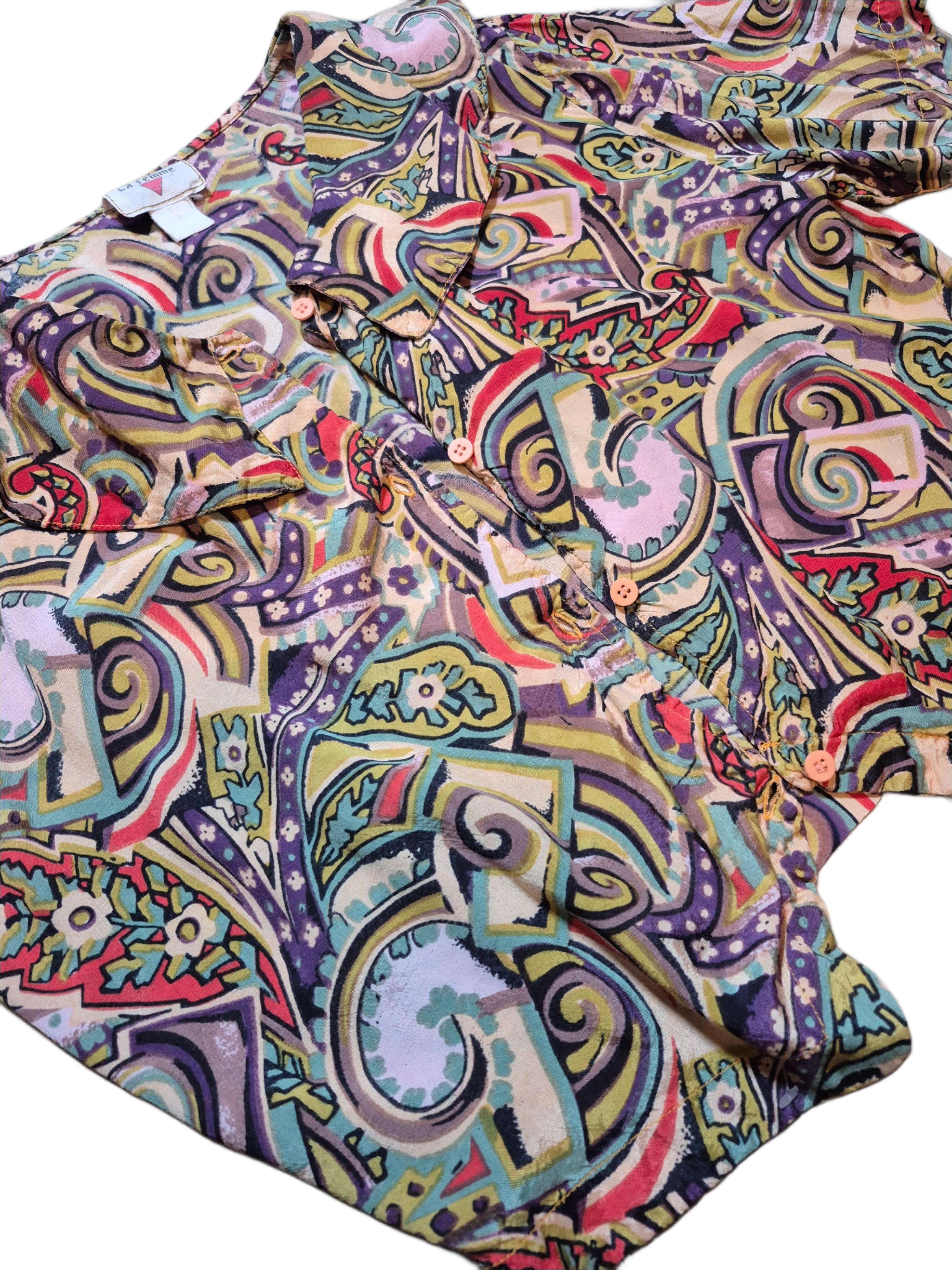VTG circus blouse size L