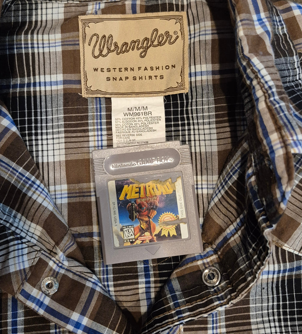 Y2K Wrangler Snap Down
