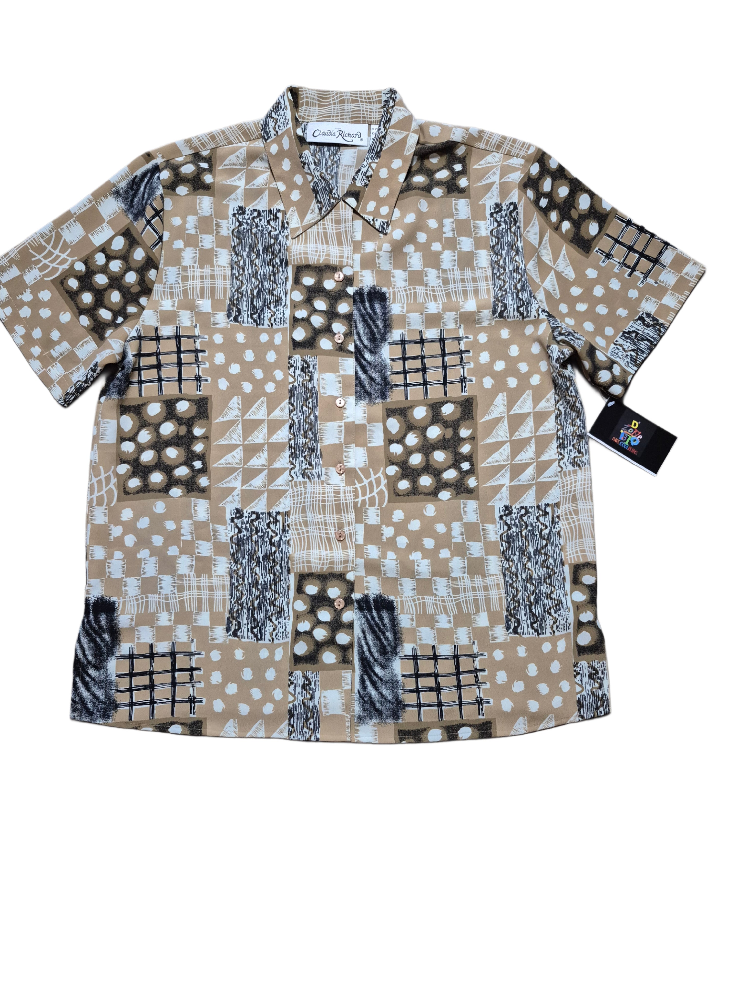 VTG Abstract Blouse
