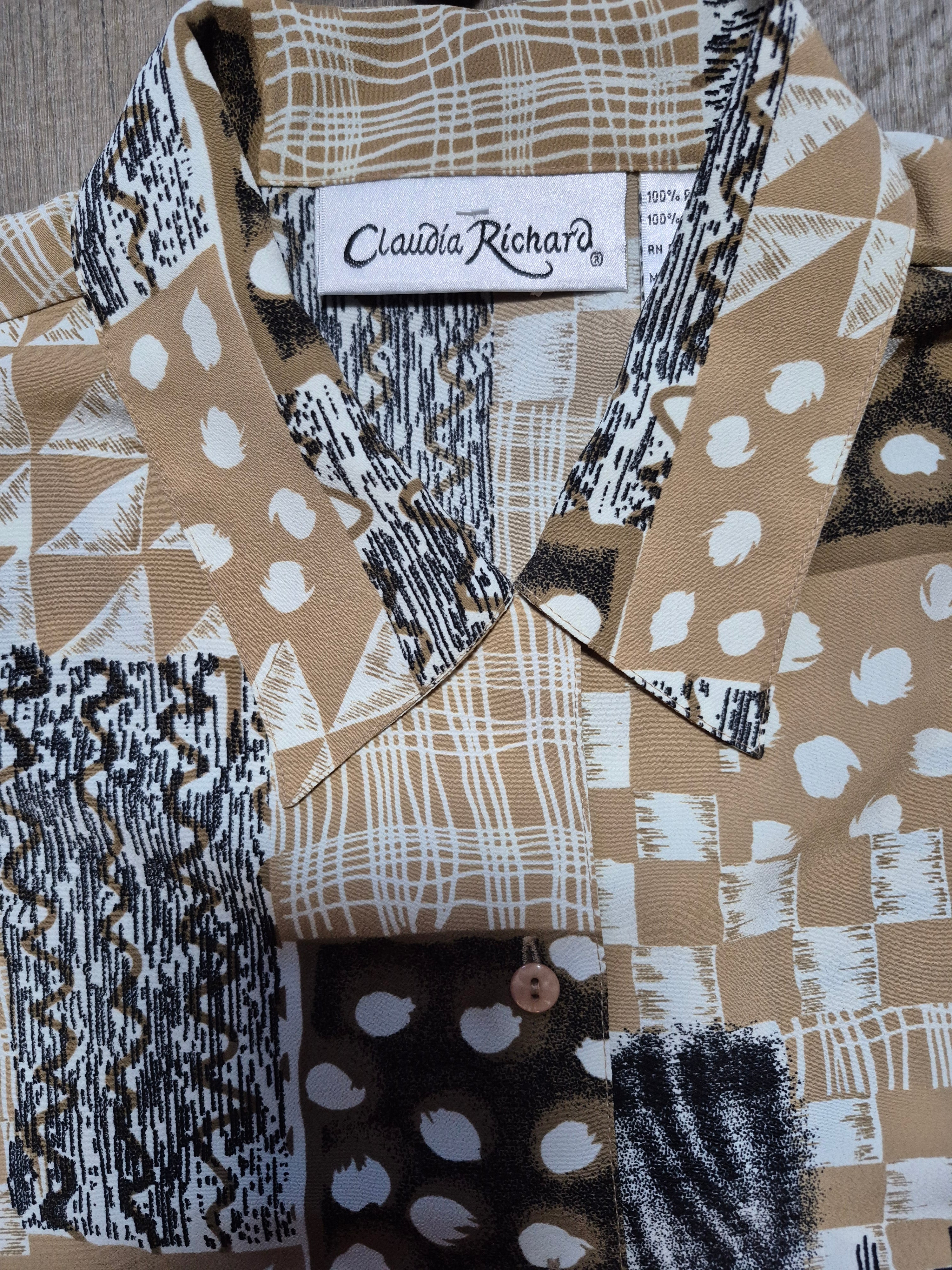 VTG Abstract Blouse