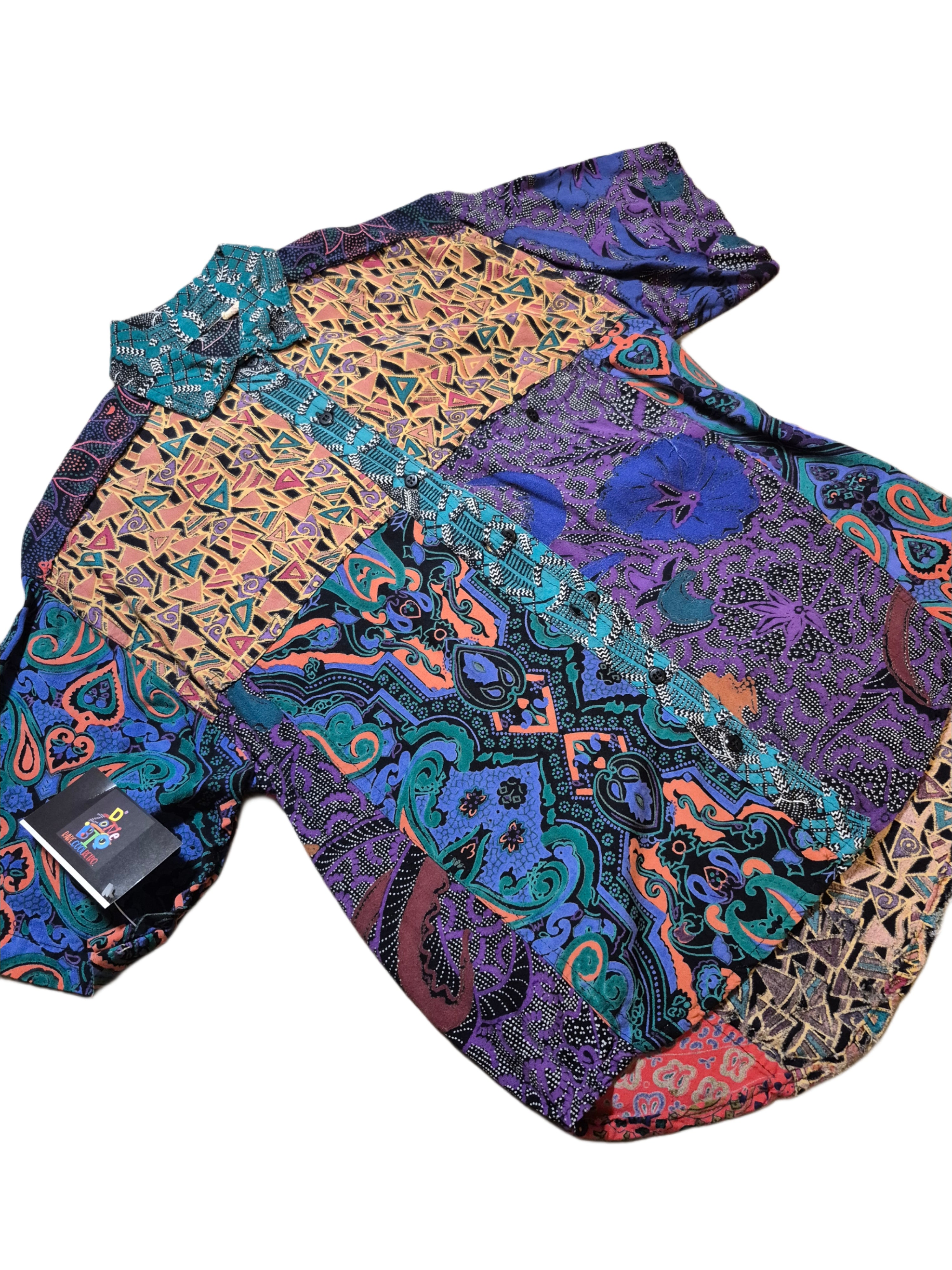 VTG 90s Abstract Blouse