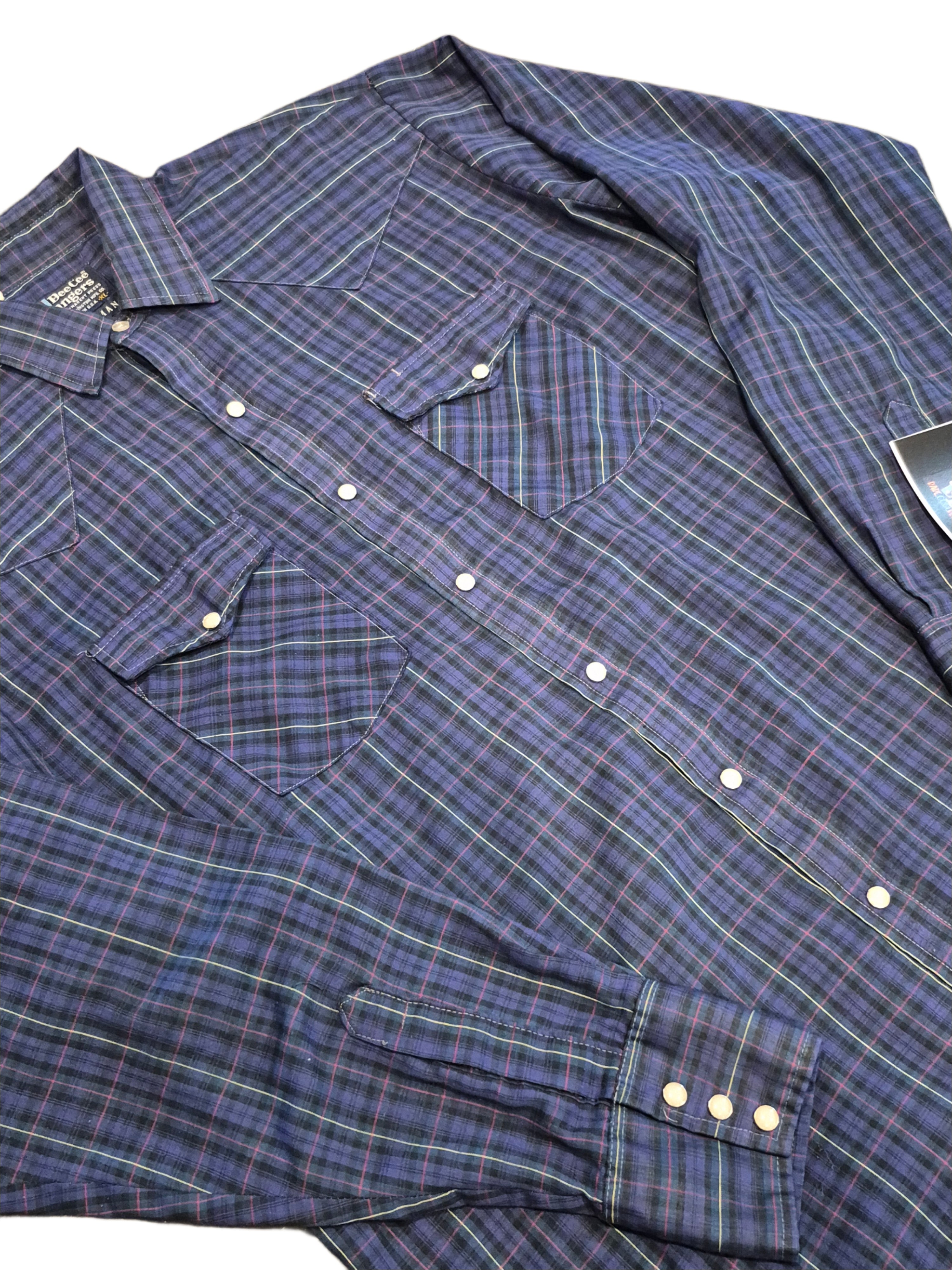 VTG DeeCee Pearl Snap Dow
