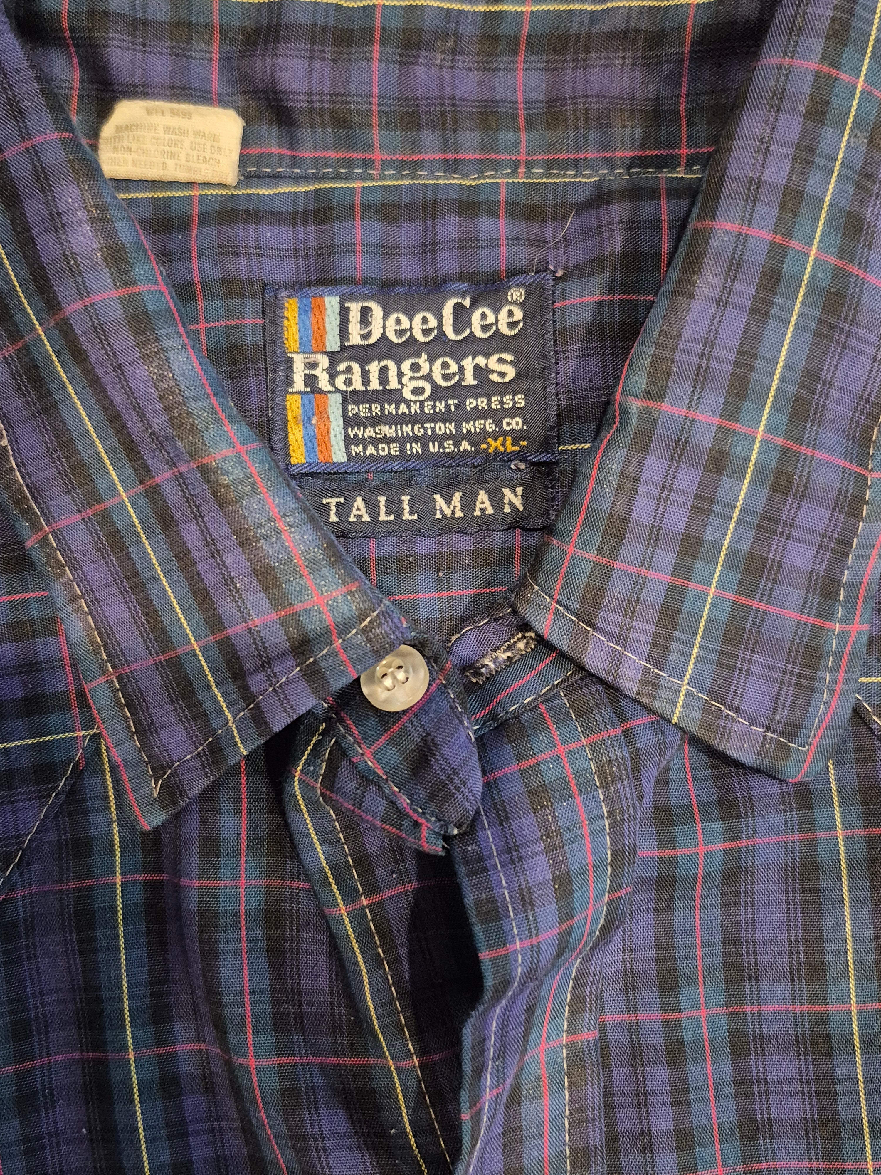 VTG DeeCee Pearl Snap Dow
