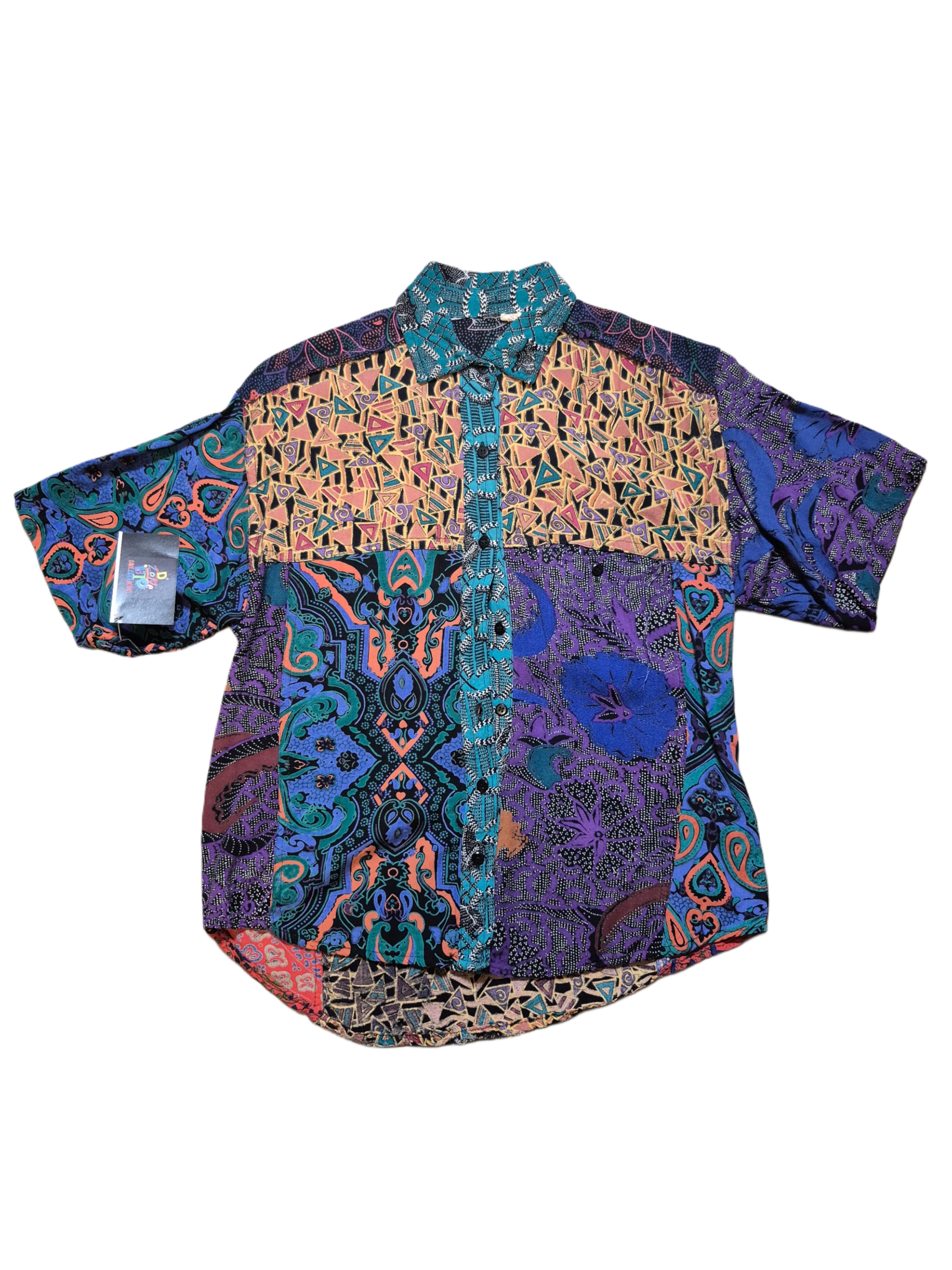 VTG 90s Abstract Blouse