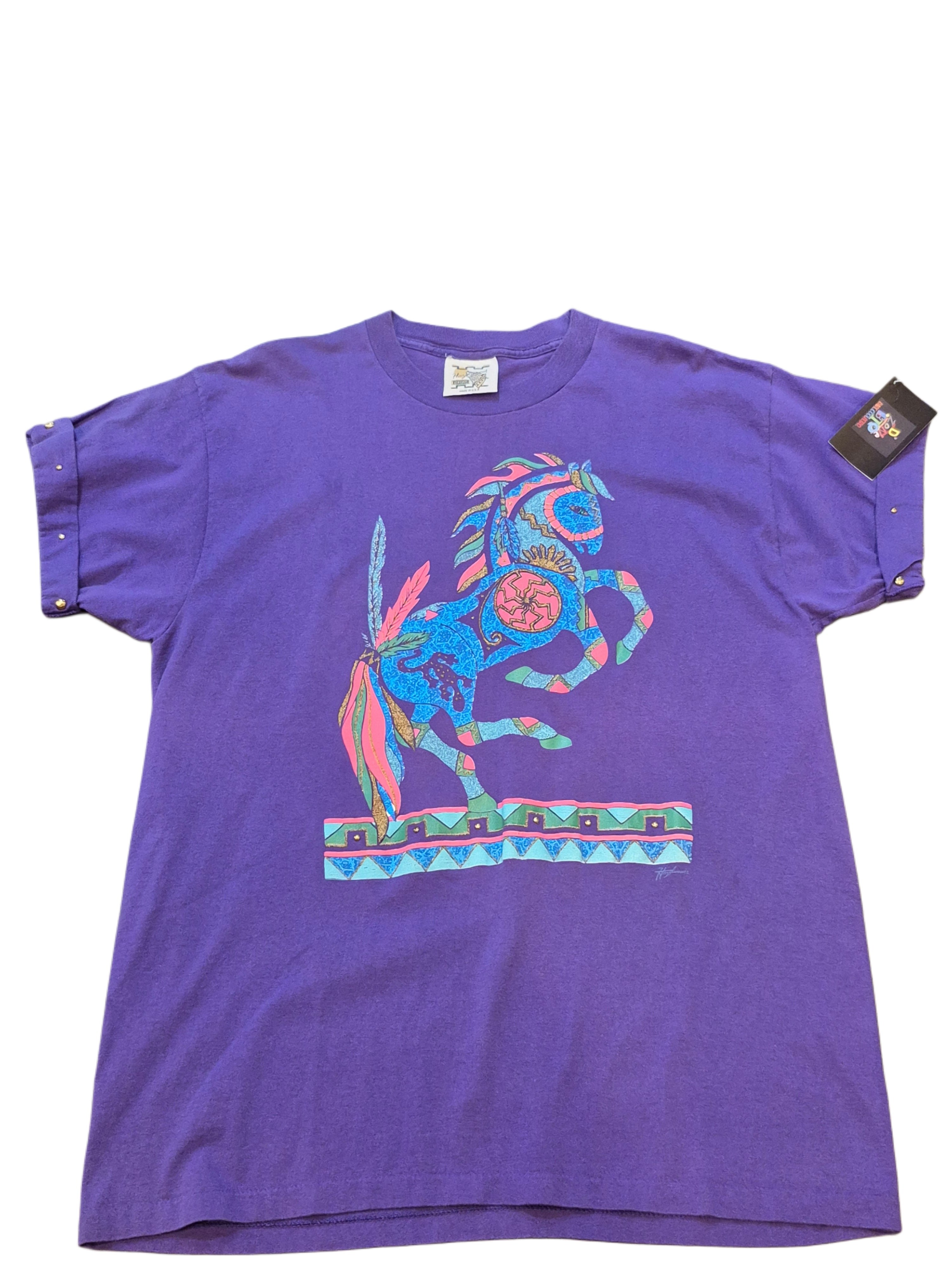 VTG tribal horse tee