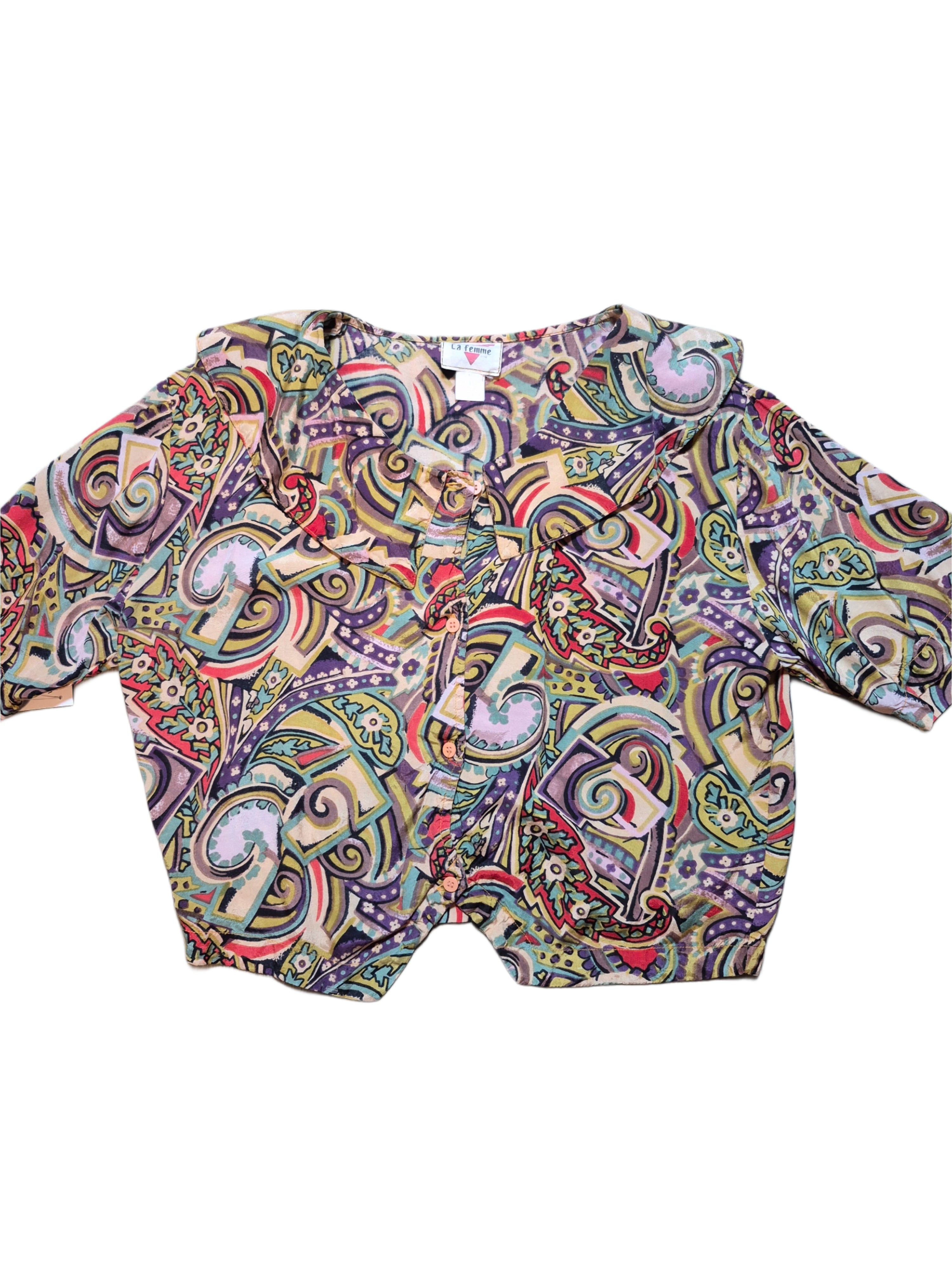 VTG circus blouse size L