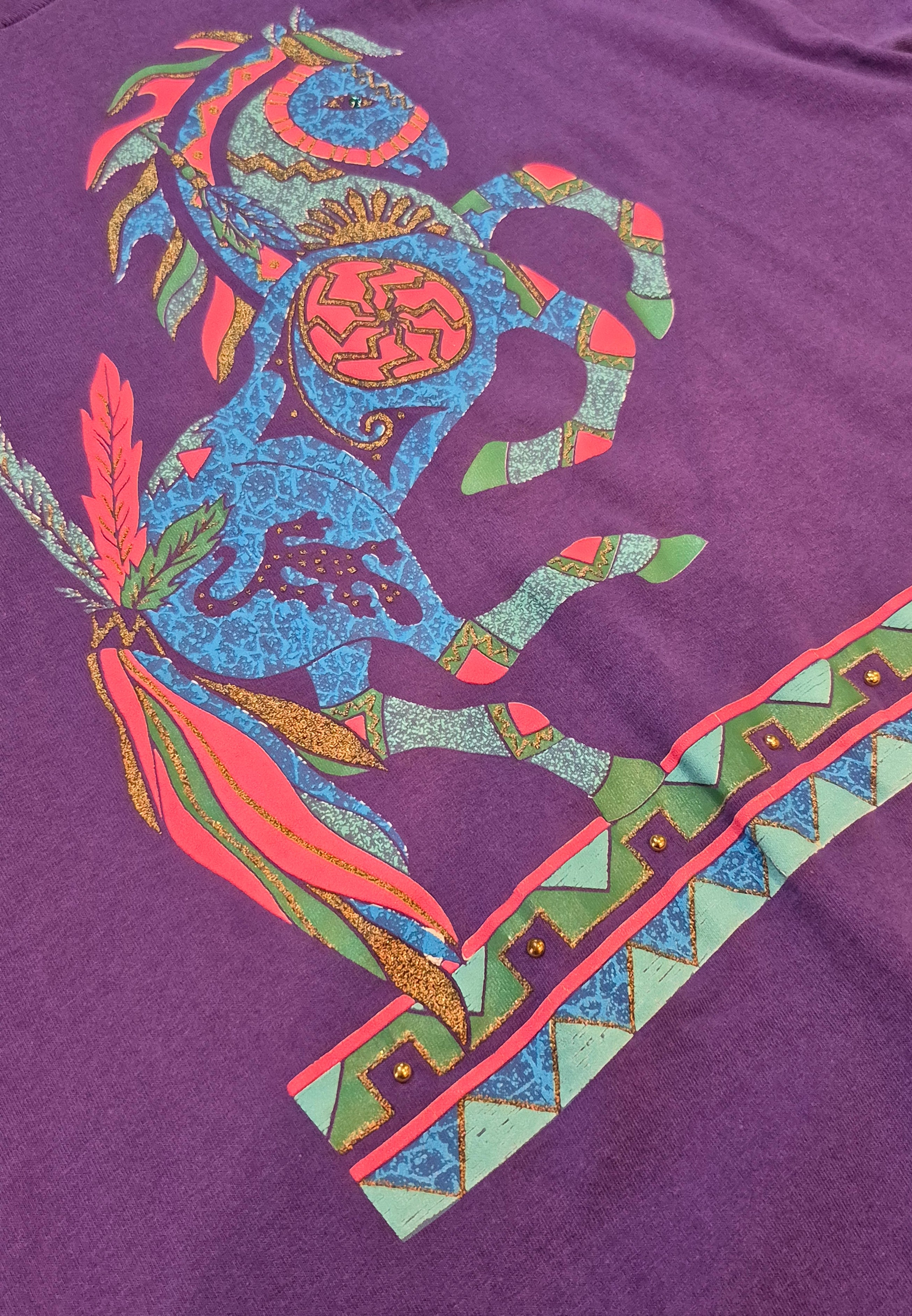 VTG tribal horse tee